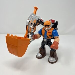 Fisher Price Vintage 2000 Rescue Heroes Rip Rockerfeller action figure